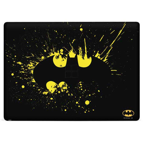DC Comics Batman Logo Yellow Splash Surface Laptop 2 Skin